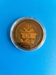 Azerbaycan bronz hatıra sertifikalı