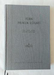 Türk Hukuk Lugati [İLK BASKI]