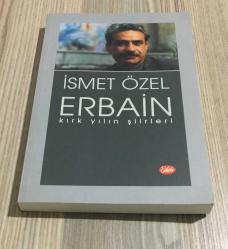 LOT.3 » ERBAİN Kırk Yılın Şiirleri 9.Baskı  - İMZALI -