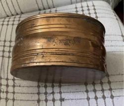 Dekoratif Antika Bakır sabunluk  Küvet Genişlik 19 cm En 16 cm Derinlik 10 cm