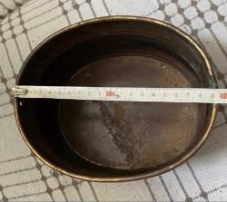 Dekoratif Antika Bakır sabunluk  Küvet Genişlik 19 cm En 16 cm Derinlik 10 cm