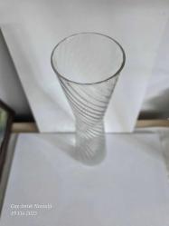 Baccarat Çiçek Vazosu Mikado Kristal Cam 30x7 cm