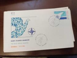 Z2-3----FDC İLK GÜN ZARFI : 1986 KUZEY ATLANTİK ASAMBLESİ