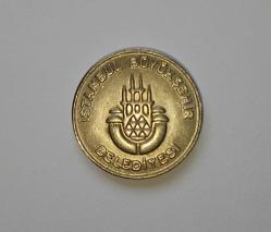 İstanbul büyükşehir belediyesi İstanbul ulaşım a.s. jeton (çok çok temiz kondisyonda)