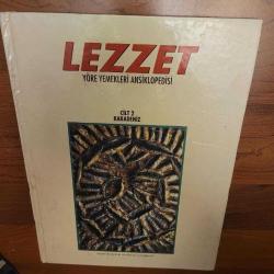LEZZET. PRESTİJ YEMEK KİTABI. HER SAYFA GÖRSELLİ.