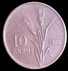 1965 10 Kuruş