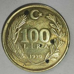 TÜRKİYE  1990   100  LİRA