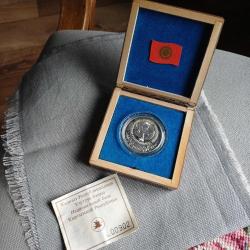 Gümüş Hatıra Para,Manas Destanı 1000 yılı,Sertifikalı