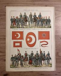 Turquie (Armes, Drapeaux, Armée) (Osmanlı ordusu)