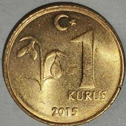 TÜRKİYE  2015   1 YENİ KURUŞ