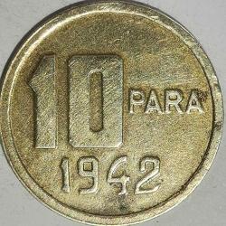 TÜRKİYE  1942 10 PARA