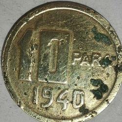 TÜRKİYE  1940 10 PARA