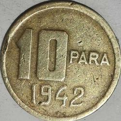 TÜRKİYE  1942 10 PARA
