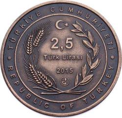 2015 - Midilli Kruvazörü Bronz Hatıra Para Sertifikalı