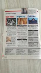 ARTIHABER HAFTALIK AKTÜALİTE DERGİSİ - SAYI: 15 - TARİH: 28 MART–3 NİSAN 1998 - 114 SAYFA – AHMET ALTAN SON ROMANI KILIÇ YARASI’NI ANLATTI – ARMAĞANLARIMIZ: KARAYOLLARI HARİTASI, NEDHOUSE SÖZLÜK – ‘UNİFORMALI ÇETE’NİN REİSİ DR. SENA SÖYLEMEZ CEZAEVİNDE KONUŞTU: “MEHMET AĞAR BENİ ÖLÜME YOLLADI, SAVCI KURTARDI” – ÇİLLERLER’İN BOLU’DAKİ İKİZ VİLLALARI – BEŞİKTAŞ’TA FETHULLAHÇI–İSTİHBARATÇI KAVGASI – FETHULLAH GÜLEN’DEN KALKAVAN’A “ADAYLIKTAN ÇEKİL” ÇAĞRISI – İHSAN KALKAVAN: “SÜLEYMAN SEBA MİT’İN YÖNTEMLERİYLE SAVAŞIYOR” – TALİBAN GURBETÇİ GENÇLERE DADANDI – VAROŞ HASTANELERİ – KATİL YOSUN YAKLAŞIYOR – YÜCE YARGI ADALETİ ANIYOR – YARGININ SORUNU ÇOK, UZLAŞMA YOK – NACİ ÜNVER: “SİSTEM MAFYANIN İŞİNE YARIYOR” – VUR GİTSİN, ZAMANAŞIMI VAR – GÜMRÜK BİRLİĞİ UMURUMDA DEĞİL – DEVLETTEN YOKSULLUK UYARISI – AMAZONLAR YANIYOR – PORTRE: MESUT YILMAZ – BAROMETRE: TÜRBAN – CAN YÜCEL’İN CEZASI – ŞİDDETE HAYIR – AHMET ALTAN – SENA SÖYLEMEZ – MEHMET AĞAR – TANSU ÇİLLER – İHSAN KALKAVAN – SÜLEYMAN SEBA – F