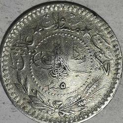 OSMANLI DEVLETİ  1327 / 5     5  PARA   Tuğranın sağında 