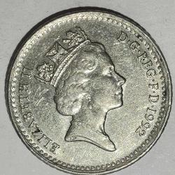 İNGİLTERE  1992    5  PENCE