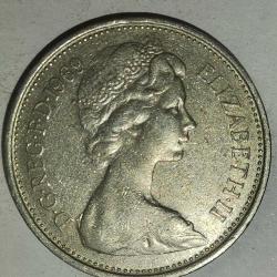 İNGİLTERE  1969    5  PENCE