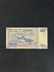 A37 seri 100 Yeni Türk Lirası