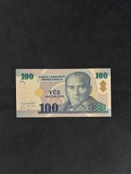 A37 seri 100 Yeni Türk Lirası