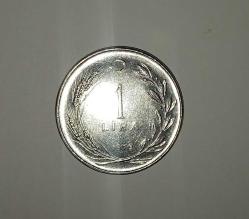 1979 - 1 lira (çok çok temiz kondisyonda)