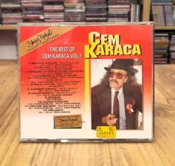 CEM KARACA THE BEST OF VOL 1 CD DÖNEM BASKI SARI BANDROL