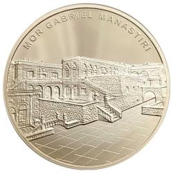 Türkiye'nin Kadim Kültürü Serisi No.1 ''Mor Gabriel Manastırı'' 2022 (Gümüş) Darphane Hatıra Parası ''SERTİFİKALIDIR''