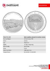 Türkiye'nin Kadim Kültürü Serisi No.1 ''Mor Gabriel Manastırı'' 2022 (Gümüş) Darphane Hatıra Parası ''SERTİFİKALIDIR''