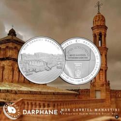 Türkiye'nin Kadim Kültürü Serisi No.1 ''Mor Gabriel Manastırı'' 2022 (Gümüş) Darphane Hatıra Parası ''SERTİFİKALIDIR''