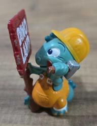 Kinder 1990'lar Dino Land Mini Figür Oyuncak
