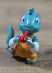 Kinder 1990'lar Dino Land Mini Figür Oyuncak