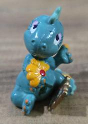 Kinder 1990'lar Dino Land Mini Figür Oyuncak