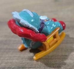Kinder 1990'lar Dino Land Mini Figür Oyuncak
