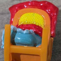 Kinder 1990'lar Dino Land Mini Figür Oyuncak