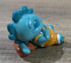 Kinder 1990'lar Dino Land Mini Figür Oyuncak