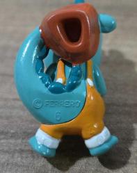 Kinder 1990'lar Dino Land Mini Figür Oyuncak