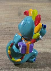 Kinder 1990'lar Dino Land Mini Figür Oyuncak