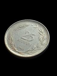 25 Kuruş 1965 Koleksiyon Madeni Para Koleksiyon Başlangıç Setleri