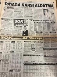 ŞOK GAZETESİ DOĞUM GÜNÜ HEDİYESİ - 3 NİSAN 2004 - TAM TAKIM 12 SAYFADIR - Sibel Edmonds-Tarkan-Adnan Tarkan-Enver Salihoğlu-Sennur Bişgen-Colin Powell-Abdullah Gül-Hakan Ünsal-Rivaldo-Zafer Hasek-Jordan-Elle McPherson-Bon Jovi-Romeo-Muharrem Köken-Murat Kabak-Adem Kabak-Aydan Kaya-Ursula Bornmann-Sibel’in susturulamadılar-Cahil Powell-Beyaz Saray’ı sarsan Türk-Sevilen kaymakama vatandaş sahip çıktı-Hakimle pazarlık-Vurulmayı hak ettim-Kız kardeşini rahatsız eden kişiye 7 kurşun sıktı-Eşeğin intikamı-Kurtlar Vadisi’nin yayını tehlikede-Bu pozlar işe yaradı-Dans ederken kafasına adam düştü-310 trilyonu beğenmedi-Jordan şarkıcı oluyor-Hayırsever Elle McPherson-Rivaldo’yu bitir-Devler bir yolunu bulur-Kadıköy’de şov günü-Beşiktaş biri yıldız çift forvet peşinde-Yeni başkanın ilk icraatı yapay ağaçları sökmek-New York’taki restoranların ilginç menüleri