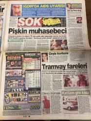 ŞOK GAZETESİ DOĞUM GÜNÜ HEDİYESİ - 16 AĞUSTOS 2006 - TAM TAKIM 12 SAYFADIR - Pınar Altuğ-Tony-Evren Aykul-Kenan İmirzalıoğlu-Filiz-Ayhan Karadeniz-Öykü Osma-Yeliz Yeşilmen-Haluk Ulusoy-Alex de Souza-Ailton-Ali Tandoğan-Anelka-Lazaro-Ayşe Özyılmazel-Deniz Akpınar-Naz Özcan-Ilhan Karadeniz-Serdar Ortaç-Ferhat Göçer-Hanife Şenay-Sait Uçar-Filiz Kurtulacak-Bu adam tam sopalık-Kadını AIDS’ten koruyan jel-Enerji ihtiyacınızı üzümle karşılayın-Konuşma yetkini kullan-Kazığın yeni adı-Abim cennetten elbise getirecek-Lizbon’da şenlik var-Kenan’ın yatağına bu güzel girecek-Refah memeleri-Bir dirhem et bin ayıp örter-Çikolatayla masajla stres atın-Parfümde dikkat-Markoturka kriterleri geliyor-Alex cuma Trabzon’da-Clupseksenbir-140 trilyonluk dul 12 yıllık aşkı bitirdi-Pişkin muhasebeci-Iğdır’da AIDS uyarısı-Kötü kız Pınar Altuğ-Tramvay fareleri-Dilenci örümcek-Katliam gibi kaza