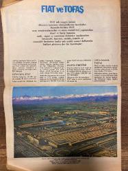 HÜRRİYET GAZETESİ TOFAŞ İLAVESİ DOĞUM GÜNÜ HEDİYESİ - 11 NİSAN 1973 - TAM TAKIM 8 SAYFADIR -Otomotiv sanayii, ekonomik gelişmenin itici gücü… otomobil, toplumda refaha uzanan yolun müjdecisidir! - Tofaş fabrikası - Tofaş’ın üretim gücü - Otomobil ve Ekonomi - Murat 124’teki yerli muhteva - Tofaş fabrikası’nda üretim sistemi - Otomobil ve Ekonomi - Sayılarla Tofaş - Murat 124’ün dıştan görülmeyen özellikleri - Murat 124’teki “Gövde - Şasi” - Türkiye’nin tek otomobil deneme pisti - Tofaş bayi ve servis örgütü - Tofaş’ın hizmet anlayışı - Servis ve Yedek Parça - FIAT ve TOFAŞ