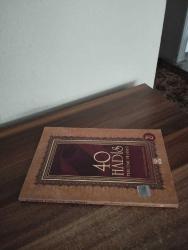 40 HADİS - TERCÜME VE ŞERHİ - KUŞE KAĞIDA RENKLİ SAYFA BASKILI