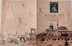 2011 KONYA 2011 MİLLİ PUL SERGİSİ PORTFÖYÜ TAM TAKIR FULL