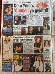 ŞOK GAZETESİ DOĞUM GÜNÜ HEDİYESİ - 27 OCAK  2010 - TAM TAKIM 12 SAYFADIR -Kıvanç Tatlıtuğ-Ibrahim Tatlıses-Hilmi Topbaş-Funda Hanım-Signe Ghislaine-Brad Pitt-Angelina Jolie-Hulusi Tunca-Nejat İşler-Gülben Ergen-Sultan Aydin-Halil Aydin-Burcu Kara-Zeynep Beşerler-Okan Bayülgen-Ajda Pekkan-Bengü Özerdem-Demet Akalın-Önder Bekensir-Hülya Avşar-Tuğba Özay-Ceyda Düvenci-Demet Akalın-Yıldo-Murat Akkaya-Tuba Büyüküstün-Cansel Elçin-Hadise-Taner Karadağlı-Sümer Tilmaç-Serdar Ortaç-Rahibe-Sadettin Saran-Serkan Kaya-Ajda Pekkan-Cem Yılmaz-Cübbeli Ahmet Hoca-Ivana Sert-Yurdal Sert-Ebru Polat-Ali Rıza Bey-Beyazıt Öztürk-Tanem Sivar-El İlanyıla-Ejder Kapanı-Matt Damon-Mel B-Michael Jackson-Hülya Avşar-Halil Ergün-Ali Sürmeli-Saadettin Saran-Recep İvedik-Behlül-Zeynep-Tak-Tak Naci-En duygusal erkek Behlül-G.Saray’ın son bombası-Soğuklar Topbaş’ın vicdanını dondurdu-Seviş seviş hamile kalma-Sigarayı bırakmak için Vakıf Gureba’ya gidin-Nemfoman-Oğlunu balla öldürdü-Cem Yılmaz ‘Cübbeli’ye giydirdi-Hem