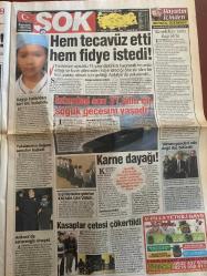 ŞOK GAZETESİ DOĞUM GÜNÜ HEDİYESİ - 27 OCAK  2010 - TAM TAKIM 12 SAYFADIR -Kıvanç Tatlıtuğ-Ibrahim Tatlıses-Hilmi Topbaş-Funda Hanım-Signe Ghislaine-Brad Pitt-Angelina Jolie-Hulusi Tunca-Nejat İşler-Gülben Ergen-Sultan Aydin-Halil Aydin-Burcu Kara-Zeynep Beşerler-Okan Bayülgen-Ajda Pekkan-Bengü Özerdem-Demet Akalın-Önder Bekensir-Hülya Avşar-Tuğba Özay-Ceyda Düvenci-Demet Akalın-Yıldo-Murat Akkaya-Tuba Büyüküstün-Cansel Elçin-Hadise-Taner Karadağlı-Sümer Tilmaç-Serdar Ortaç-Rahibe-Sadettin Saran-Serkan Kaya-Ajda Pekkan-Cem Yılmaz-Cübbeli Ahmet Hoca-Ivana Sert-Yurdal Sert-Ebru Polat-Ali Rıza Bey-Beyazıt Öztürk-Tanem Sivar-El İlanyıla-Ejder Kapanı-Matt Damon-Mel B-Michael Jackson-Hülya Avşar-Halil Ergün-Ali Sürmeli-Saadettin Saran-Recep İvedik-Behlül-Zeynep-Tak-Tak Naci-En duygusal erkek Behlül-G.Saray’ın son bombası-Soğuklar Topbaş’ın vicdanını dondurdu-Seviş seviş hamile kalma-Sigarayı bırakmak için Vakıf Gureba’ya gidin-Nemfoman-Oğlunu balla öldürdü-Cem Yılmaz ‘Cübbeli’ye giydirdi-Hem