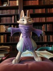vintage kung fu panda Zhen orijinal figür oyuncak & 11 cm
