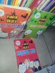 VAMPİR OKULU KASKETBOL MAÇI , ŞEF YARIŞMASI , HAYALET MÜFETTİŞLERİ (3 KİTAP)