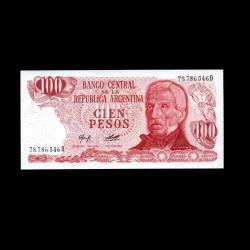 ARJANTİN (1976-1978) - 100 Pesos (ÇİL 10/10)