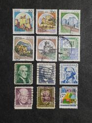 İTALYA VE AMERİKA POSTA PULLARI