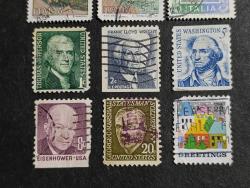 İTALYA VE AMERİKA POSTA PULLARI